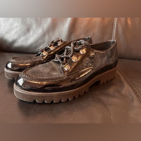 DONALD PILNER BOHO Vegan Penny Loafers size 8.5 EXCELLENT pre-owned condition - Picture 11 of 11